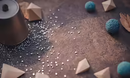 several different types of small objects sitting on the floor