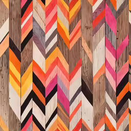 wood with a colorful wood - grain pattern of different colors