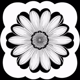 a flower that is in the middle of a picture