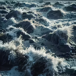 a large group of seaweed on the beach