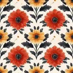an image of watercolor flowers on a white background