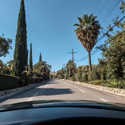 an image of a car driving on the road