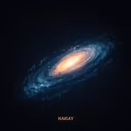 a poster with a star filled sky and the word kala