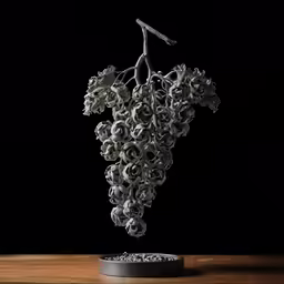 a vine in the middle of an exhibit