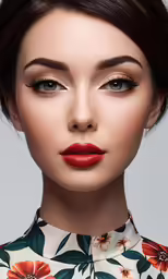 an image of a woman with makeup on