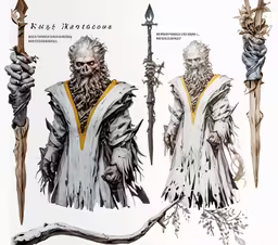 some art showing the concept for a new weapon