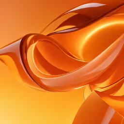 a shiny gold abstract wallpaper background with flowing shapes