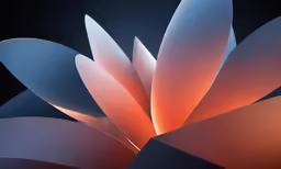 the large flower is growing from the ground