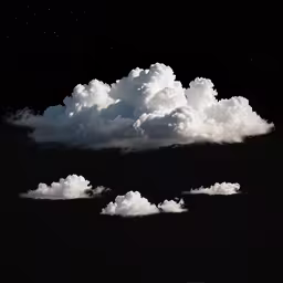 an image of a night scene with a sky filled with clouds,a black and white photo of a night sky