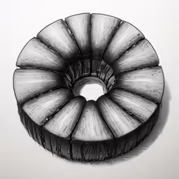 this is an image of a spiral like object