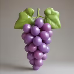 a grape that is very small in color and shape