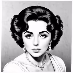 a woman with big blue eyes is wearing a tia