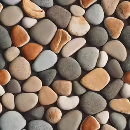 there is a stone wall that looks like stones