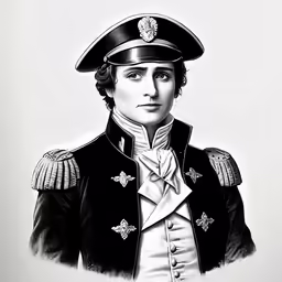the woman is dressed in uniform as she looks like a soldier