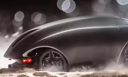 there is a car that is on the ground