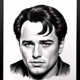 a photo of a man that is in the frame