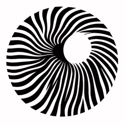 an opticalally - shaped image of a spiral object