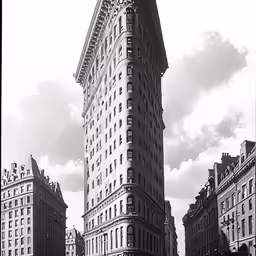 a tall building with a clock on top
