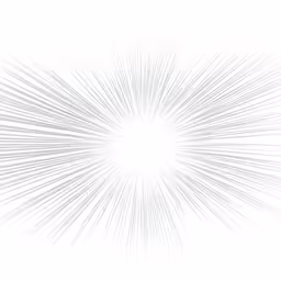 rays from the center are white and have grey lines