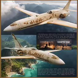 a plane that is flying in the sky