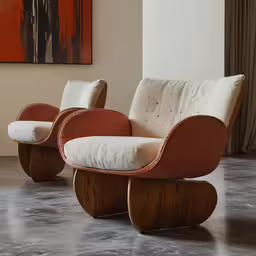 a living room area with a couch and chair