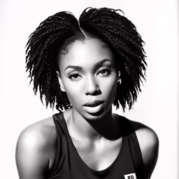 a young woman is posing with her tongue out