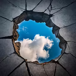 a hole that has some kind of thing on it