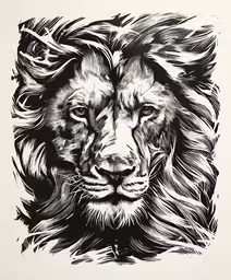 a lion