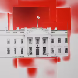 red paint on the building in the process of creating a photo