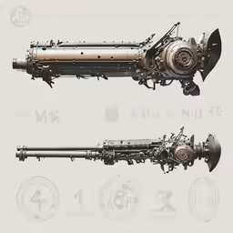 three different types of metal structures