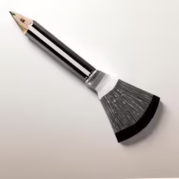 a pencil shaped like a dart head