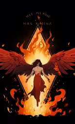 an angel standing in front of a bright background