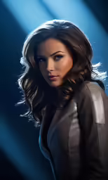 the flash tv character posing for a picture
