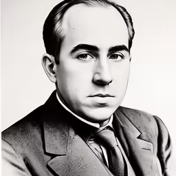 this man has a tie and is in black and white
