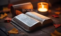 a very nice looking book on top of a table