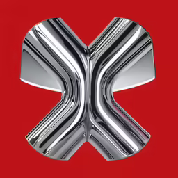 the x on the side of a red wall