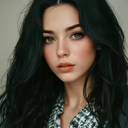 this is an artistic photo of a beautiful woman