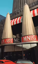 this is the front entrance of a nightclub