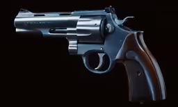 a black background with a gun in the air