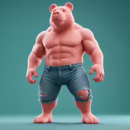 the cartoon sumo is standing with his arm crossed