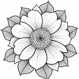 the flower of a black and white plant with leaves