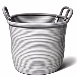 white tub with handles and no handle