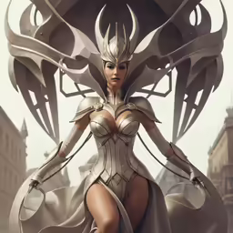 an image of a sexy lady in costume