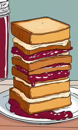a picture of some food on a plate,a stack of french toast with a glass of coke behind it