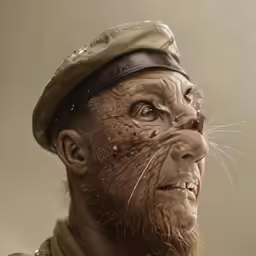 an image of a man wearing military clothes