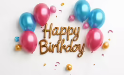 this is a very happy birthday celebration
