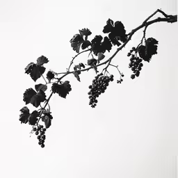 grapes are growing on the vine of this tree