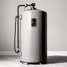 a large tank that has been placed on a counter