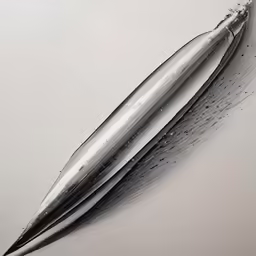 a pen drawing of an object sitting on top of a table