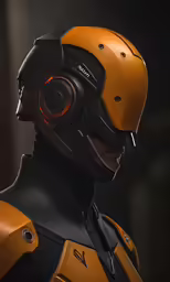 a man wearing ear muffs and headphones